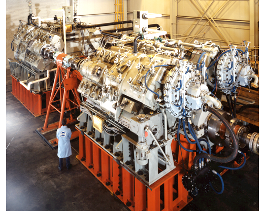 AOE-6 Main Propulsion 104,000 HP Turbine